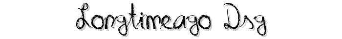 LongTimeAgo DSG font